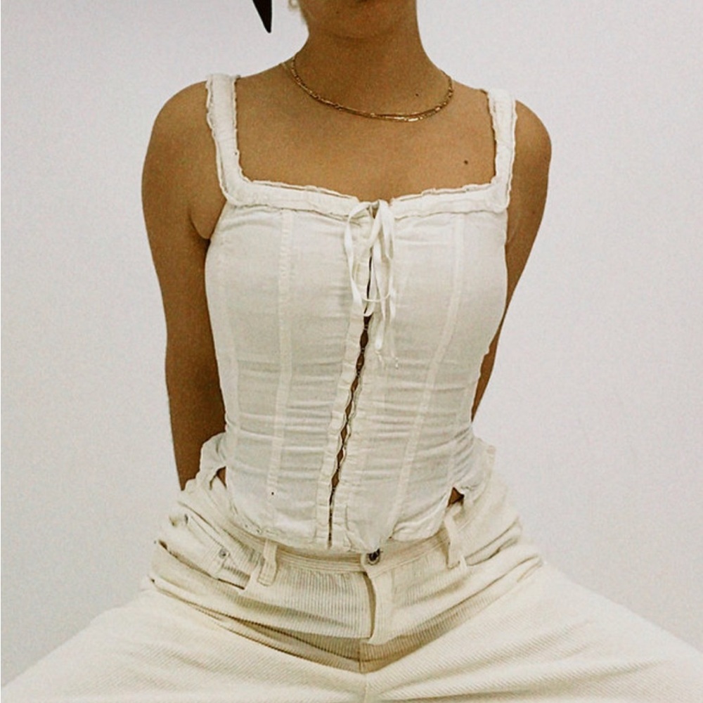 manymanyclothes daisy corset